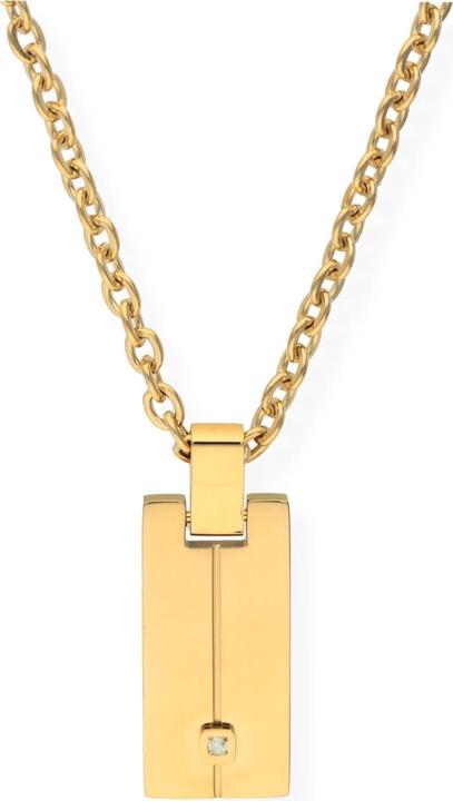 Carat Men's Classic Diamond (Edelstahl, 50 cm)