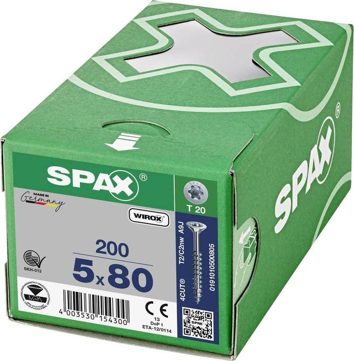 Immagine prodotto Spax Vite universale (200 Viti per pezzo)