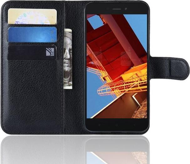 Image du produit MU Classic Couvertures en cuir Litchi Bookcover Series (Xiaomi Redmi Go)