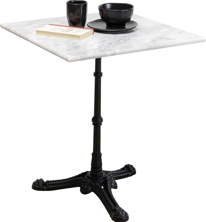 Image du produit Kare Design Bistrotisch Kaffeehaus Square Weiss 60x60cm (60 x 60 cm)