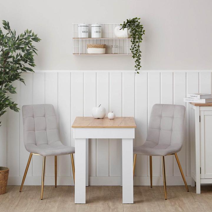 Produktbild Homestyle4u Esstisch mit 2 Stühlen Set