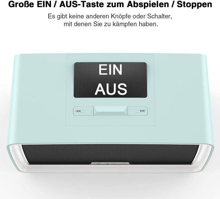 Actual product image IGuerburn 16GB MP3 Player for Dementia Patients Blue