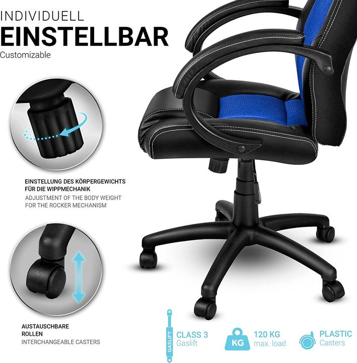Actual product image Tresko Racing executive chair