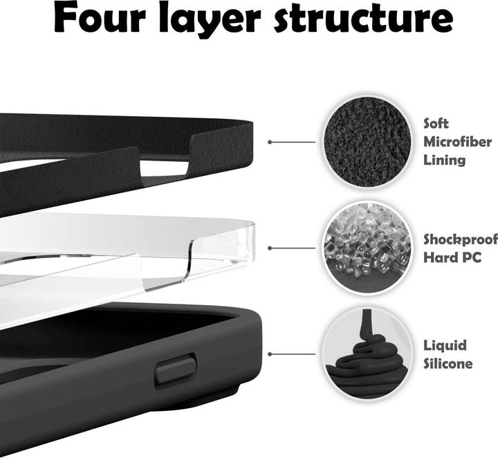 Actual product image Cadorabo TPU Real Liquid Protective Case for Apple iPhone 11 PRO MAX (Apple iPhone 11 Pro Max)