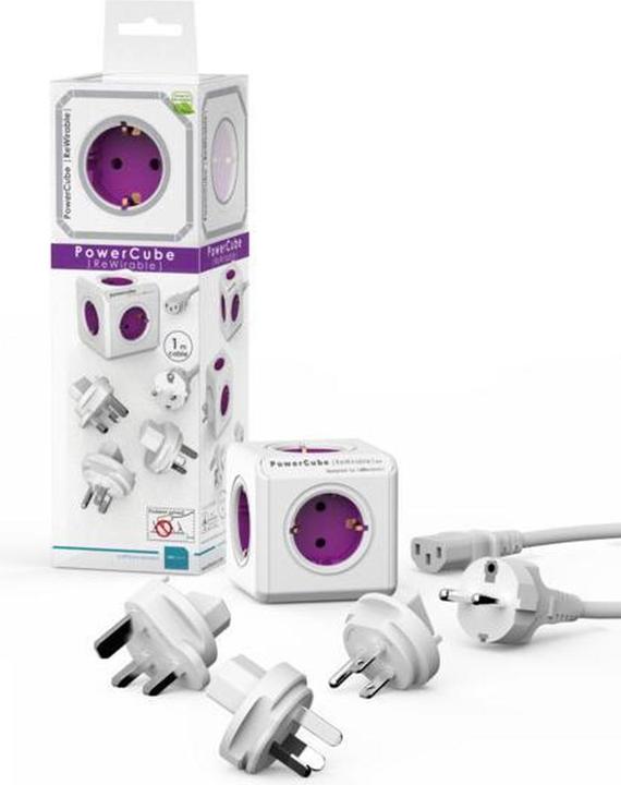 Image du produit Allocacoc Powercube (5 x, CEE 7/3, 3 pôles, 1 m)