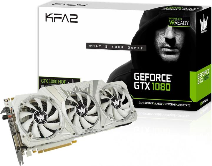 Produktbild KFA2 GeForce GTX 1080 Hall of Fame (8 GB)
