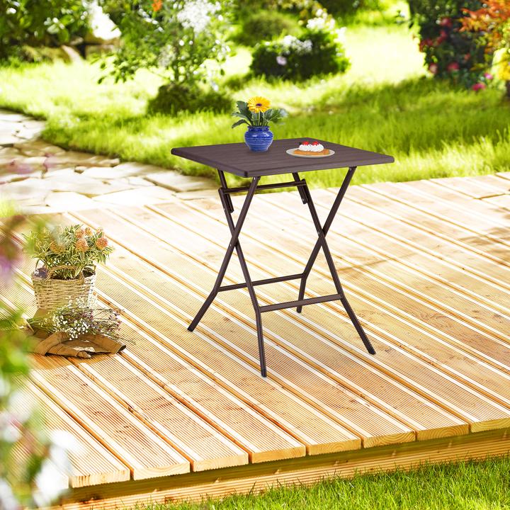 Immagine prodotto Relaxdays Tavolo pieghevole (62 cm)