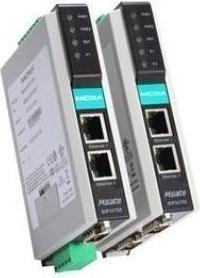 Actual product image Moxa MGATE EIP3170-T - EtherNetIP to DF1 gateway with 1 connection, operating temperature -40 to 75 °C