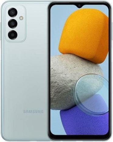 Actual product image Samsung Galaxy M23 (128 GB, Light blue, 6.60", Dual SIM, 50 Mpx, 5G)