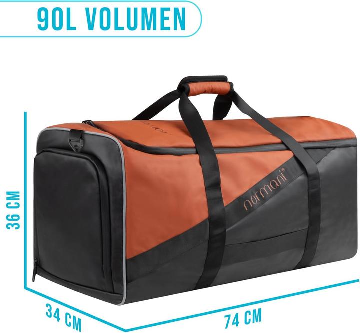 Actual product image Normani Sports bag 90 l north pass (90 l)