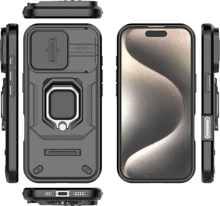 Immagine prodotto Cover-Discount iPhone 16 Pro - Custodia Armor con cavalletto (Apple iPhone 16 Pro)