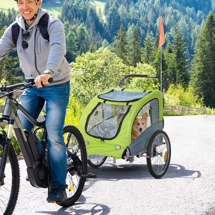 Actual product image PawHut Dog trailer