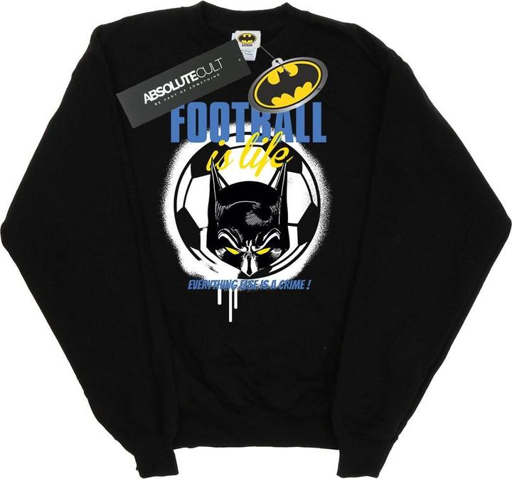 Actual product image Boys Batman Football is Life Sweatshirt (116)