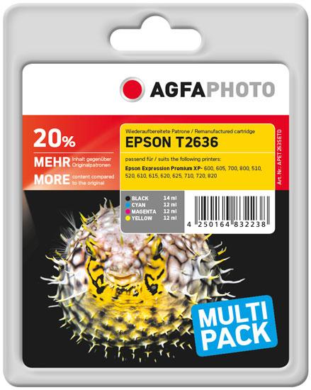 Produktbild AGFAPHOTO Ink, BK/C/M/Y (M, Y, BK, C)