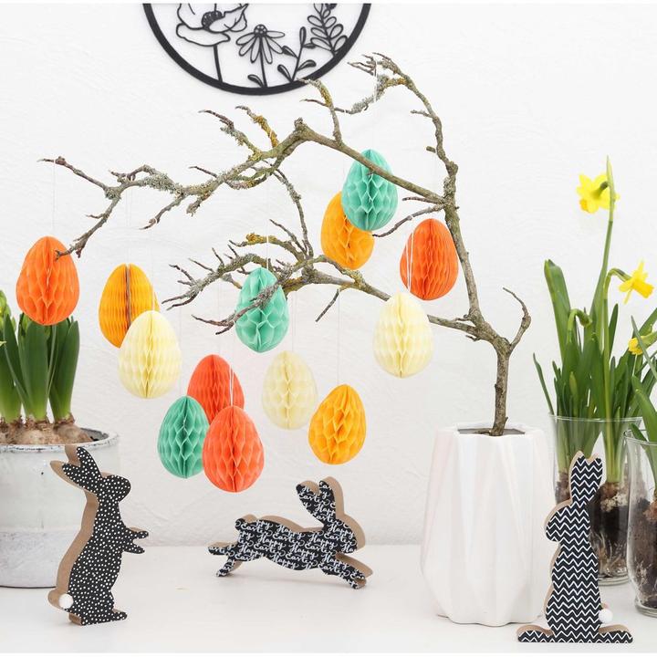 Immagine prodotto Papierdrachen Uova di Pasqua di carta velina (12 x, 7 x 5 cm)