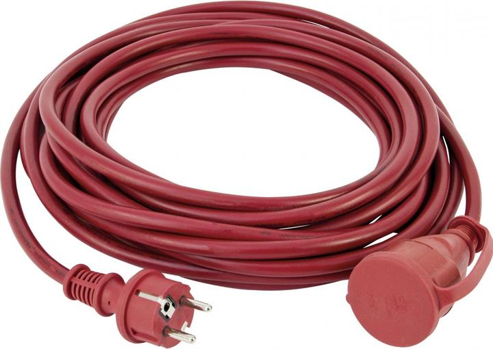 Actual product image REV 0017258649 Strom Verlängerungskabel 16 A Rot 25.00 m H05RR-F 3F 3G 1,5 mm² (25 m)