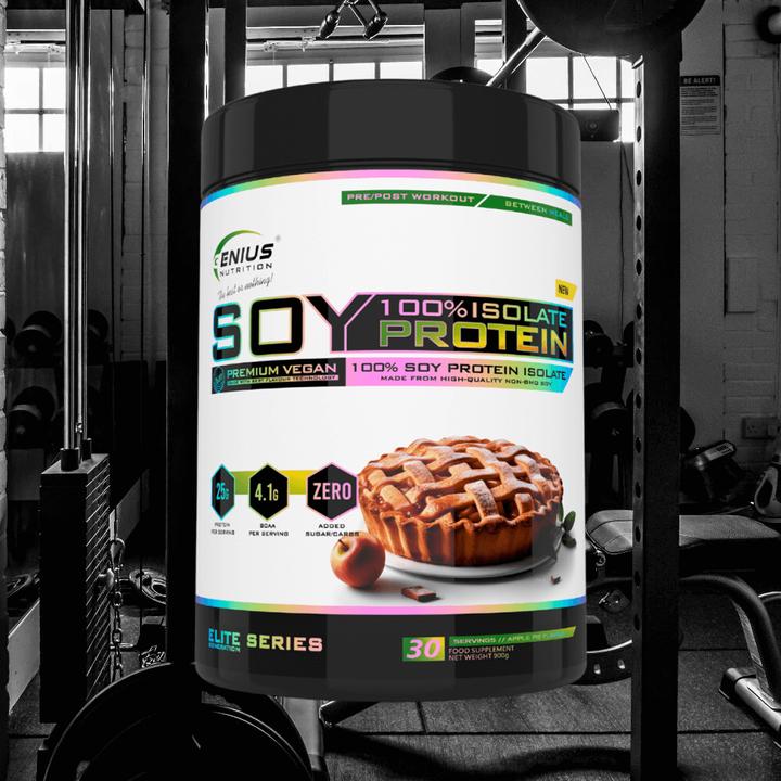 Actual product image Genius Nutrition 100% Soy Protein Isolate (Apple Pie, 1 pcs., 900 g)