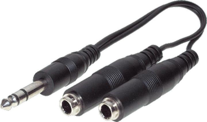 Immagine prodotto 2GO Cavo audio sdoppiatore per cuffie 0,2 m (0.20 m)