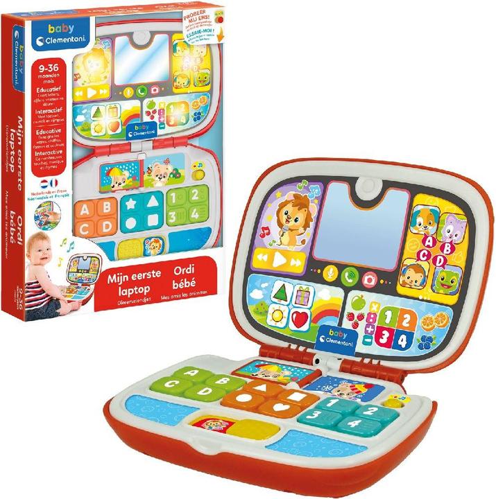 Immagine prodotto Clementoni Computer portatile per bambini (Olandese, Francese)