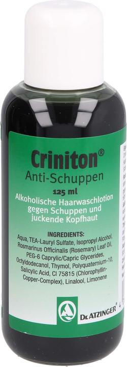 Actual product image Kanzlsperger Criniton Anti-Dandruff Hair Wash Lotion, 125 ml solution (125 ml)