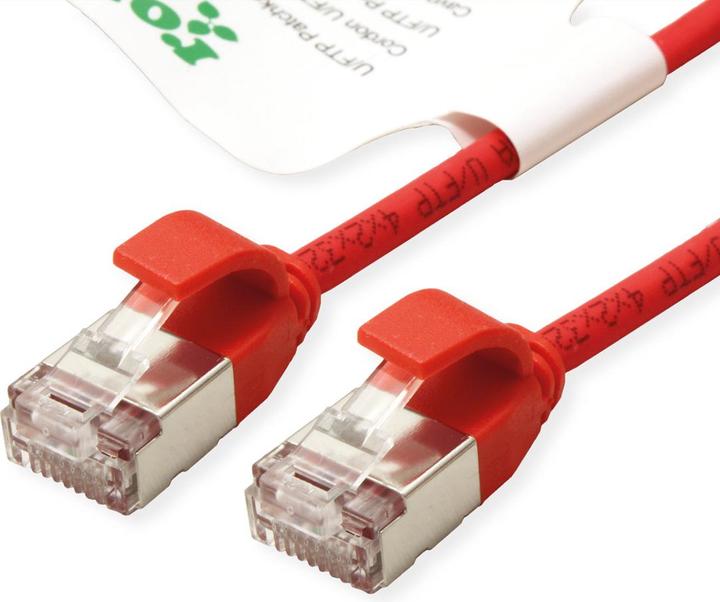 Produktbild Roline U/FTP Patchkabel Kat.6A (Class EA), LSOH, slim (U/FTP, CAT6a, 5 m)