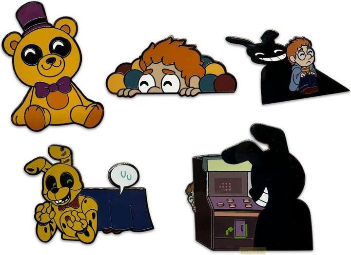 Youtooz Five Nights at Freddy's Ansteck-Pins Set Into the Pit 3 cm (6)