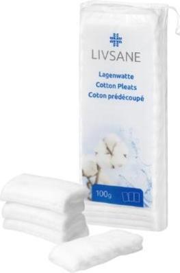 Actual product image Livsane Layered cotton wool (new) Btl 100 g