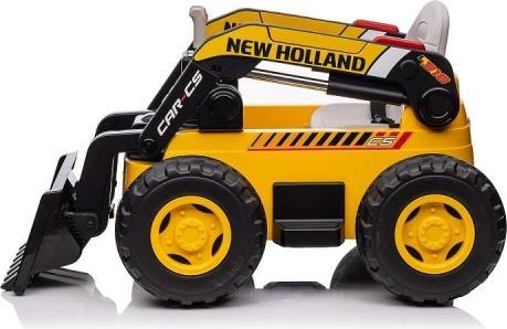 Image du produit Es-toys Véhicule électrique pour enfants - Chargeuse sur pneus "New Holland" sous licence - Batterie 12V10A