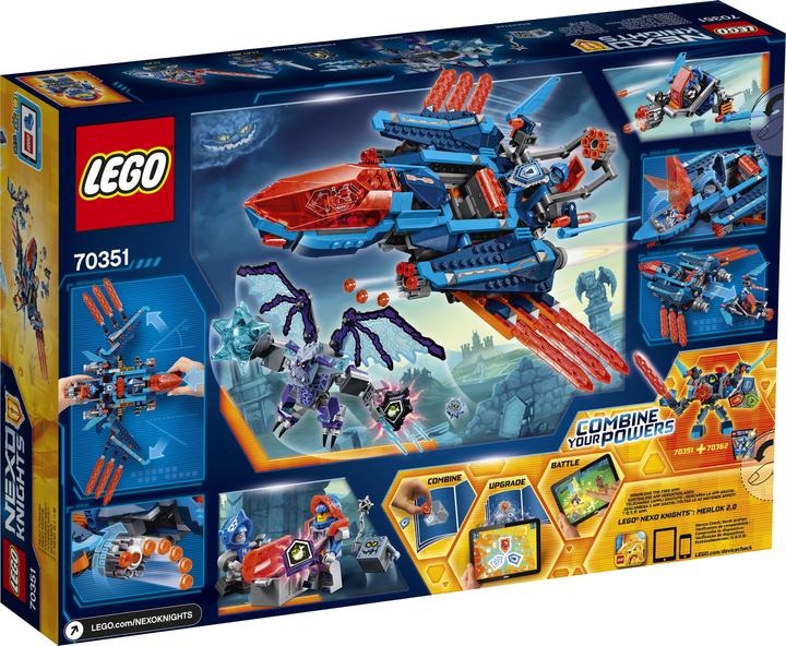 Immagine prodotto LEGO Nexo Knights Clays Blaster Falcon (70351, LEGO Nexo Knights)
