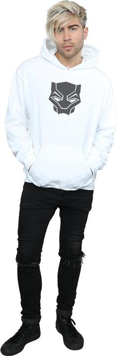 Actual product image Mens Black Panther Black On Black Hoodie (M)