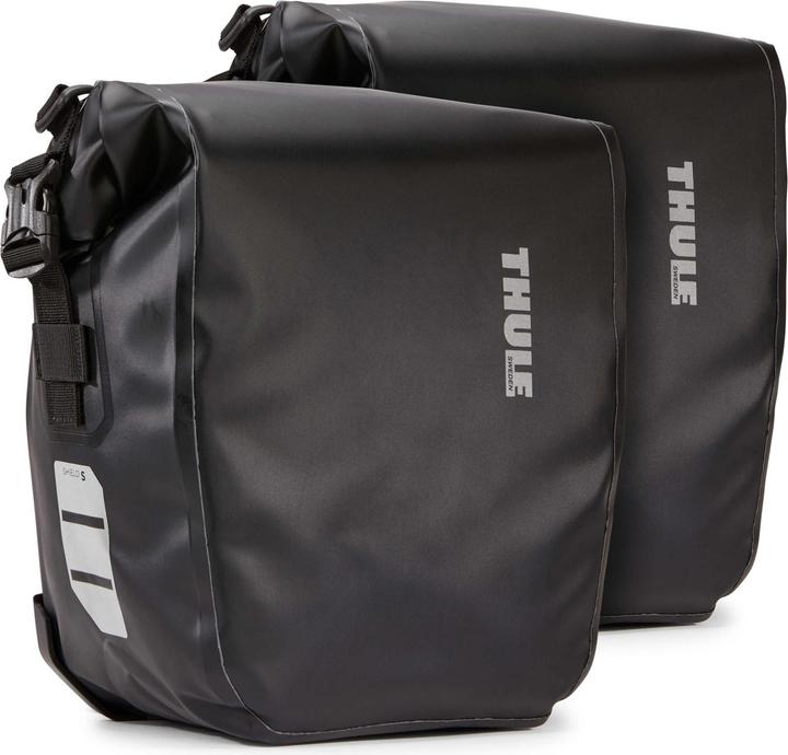 Thule Packtaschen-Set Pack 'n Pedal "SMALL Shield" 2x13l (26 l, Gepäckträgertasche)