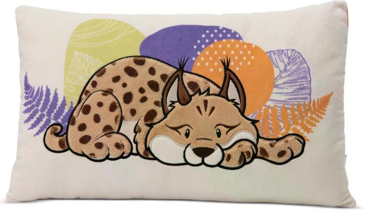 Immagine prodotto NICI 49811 Cuscino lynx Lyka 43x25cm VERDE (43 x 25 cm)