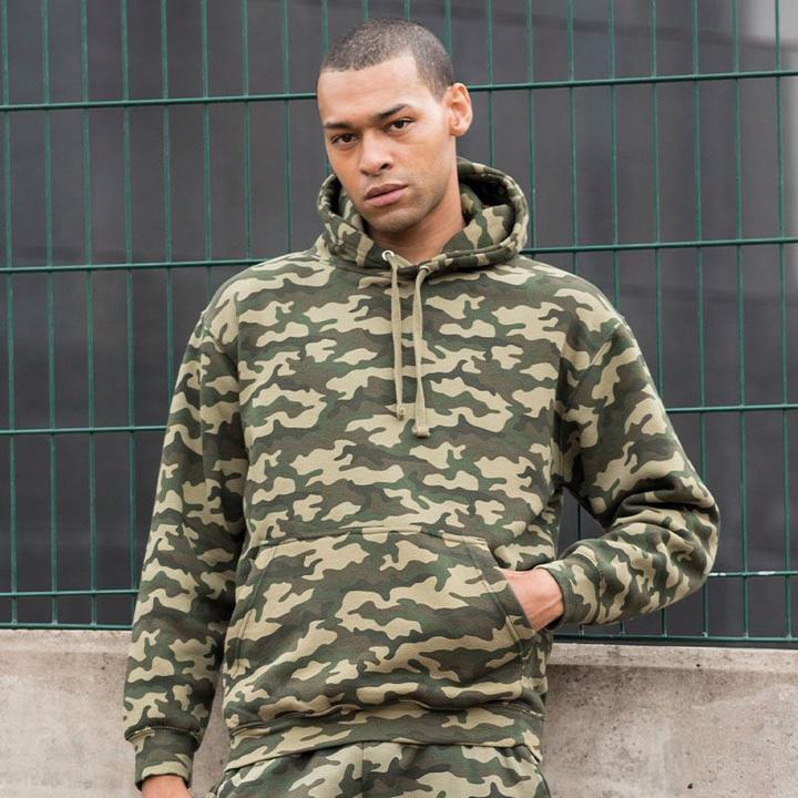 Produktbild Awdis Kapuzenpullover mit Tarnmuster (XXL)
