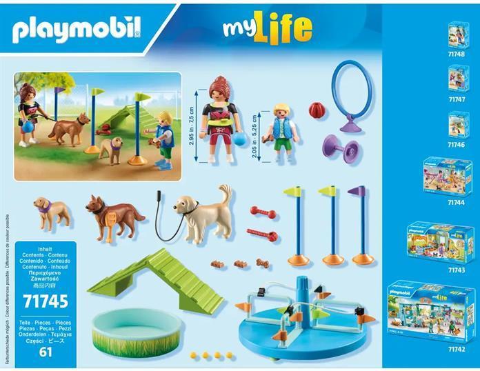 Image du produit Playmobil Aire de jeux pour chiens (71745, Playmobil Ma vie)