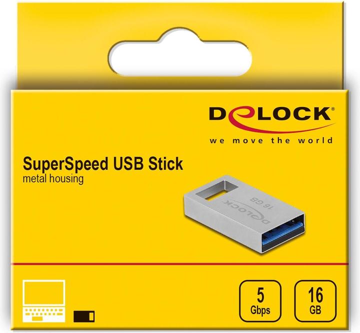 Immagine prodotto Delock Chiavetta USB (16 GB, USB-A, USB 3.0)