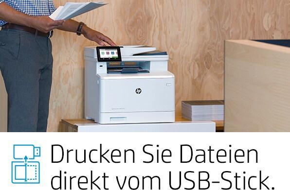 Produktbild HP M479dw Color LaserJet Pro (Laser, Farbe)