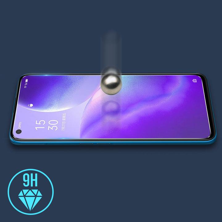 Actual product image Avizar Crystal clear film, glass screen protector (1 Piece, Oppo Find X3 Lite)