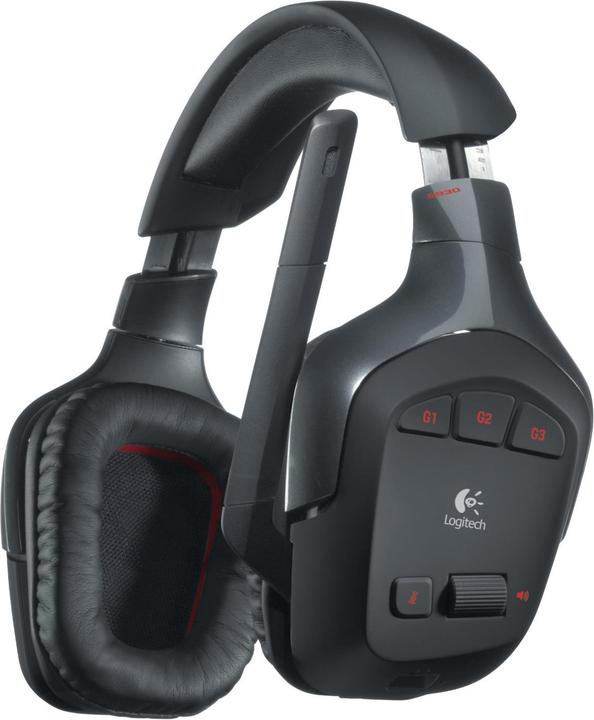Actual product image Logitech G G930 Wireless Gaming Headset (Wireless)