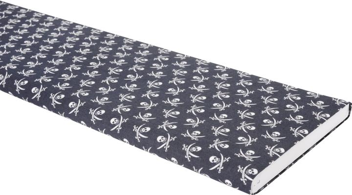 Image du produit VBS Tissu en coton "pirate tête de mort", largeur 150 cm, vendu au mètre