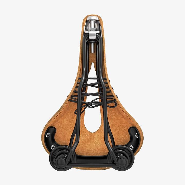 Produktbild Brooks Running BROOKS Fahrradsattel Flyer Carved, Honey