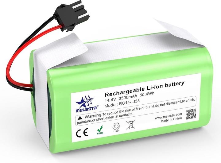 Produktbild Melasta 14,4 V 3500 mAh Li-Ionen Ersatz Akku für Tesvor X500