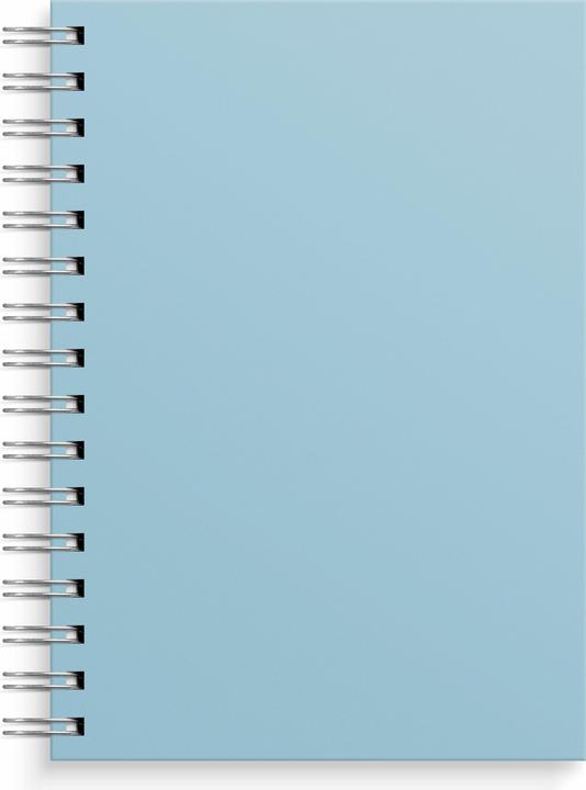 Actual product image Burde Notizbuch A5 blau (A5)