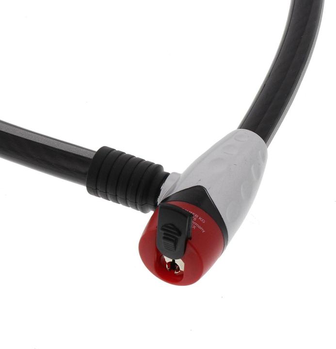 Actual product image Burg Wächter Two-wheel spiral cable lock (80 cm)