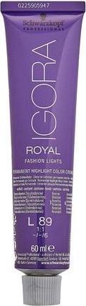Actual product image Schwarzkopf Professional Igora Royal Fashion Lights - L-89 Red Purple (L-89 Red Purple)