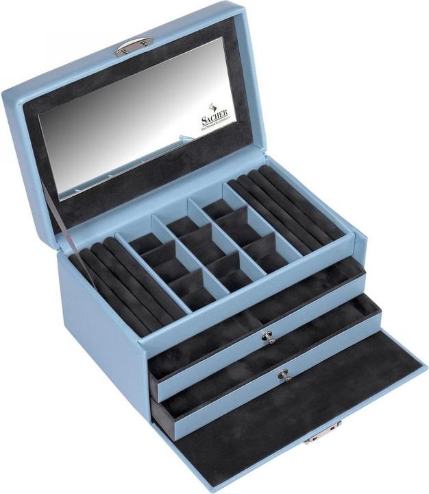 Actual product image Sacher 25.000.500944 - Jewellery box Elly coloranti light blue