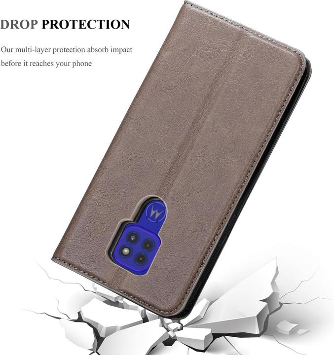 Productafbeelding Cadorabo Boek Onzichtbare Magneethoes (Motorola Moto G9 Play)