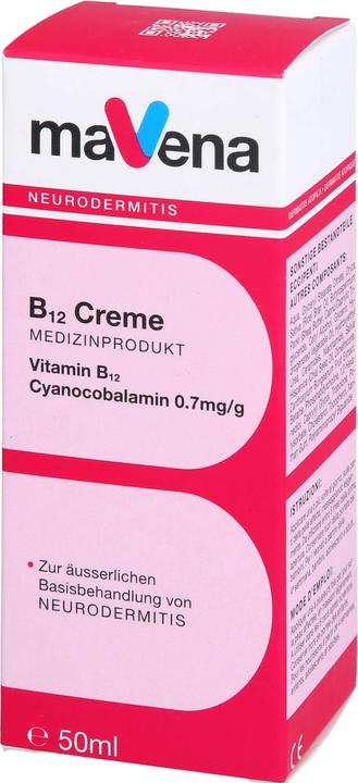 Produktbild Mavena Vitamin B12 (Körpercreme, 50 ml)