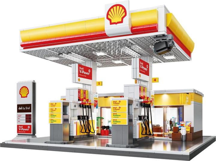 Produktbild Cada Shell Tankstelle mit Shop und Waschanlage Bricks