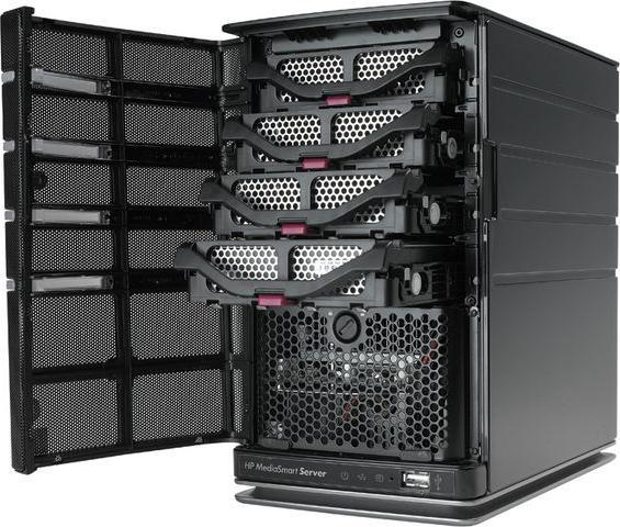 Produktbild HP MediaSmart Server EX490, 4x HDD, inkl. 1x1TB, DE