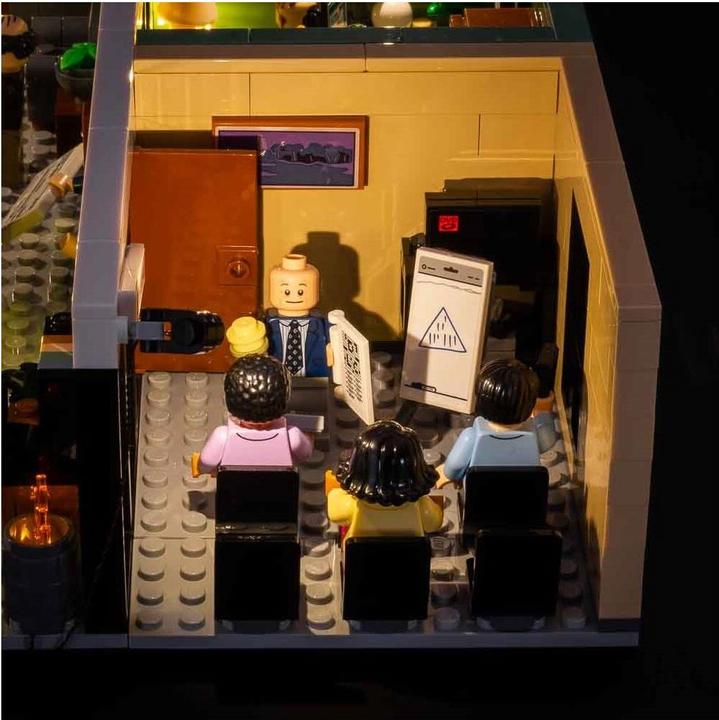 Actual product image Light my bricks LEGO The Office #21336 Light Kit